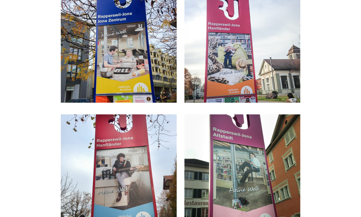 Kampagne Stadbibliothek Rapperswil